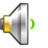 Status audio volume low Icon